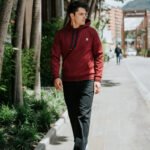 hoodie lejos vino hombre
